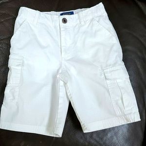 Boys Polo Ralph Lauren 6 white cargo shorts